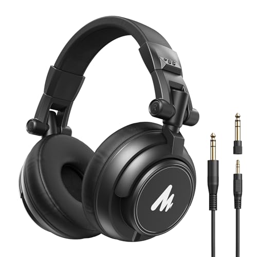 MAONO Professional Studio Monitor Headphones - Over Ear Closed